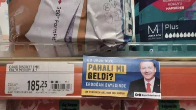 Cumhurbaşkanına yönelik çıkartma hazırlayan şahıs gözaltına alındı