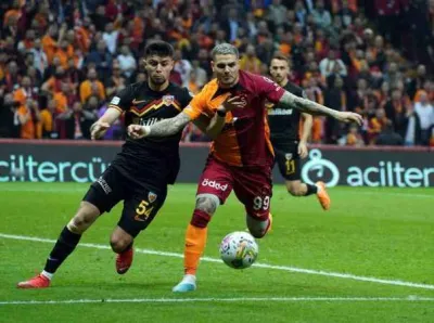 Galatasaray, Kayserispor'u gol yağmuruna tuttu