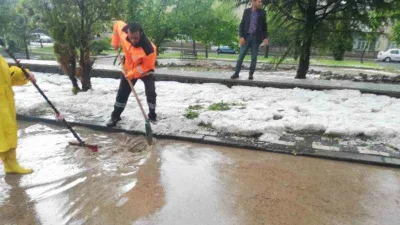 Kayseri'de sağanak yağış sele neden oldu