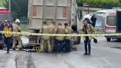 Büyükçekmece’de feci kaza 