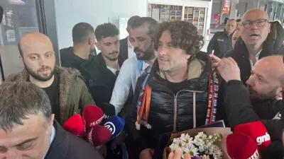 Fatih Tekke’ye Trabzon’da coşkulu karşılama