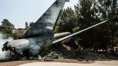 Rusya’da Ukrayna’ya ait uçak düştü, pilot gözaltına alındı