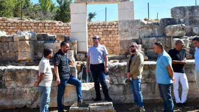 Olba Antik Kenti'nde tarih gün yüzüne çıkartılıyor