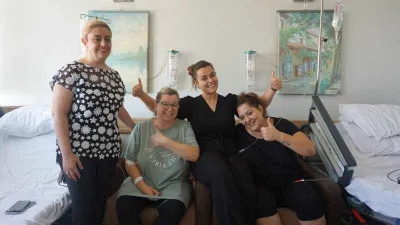 Bir Alman bir İtalyan hasta ve bir Türk doktor