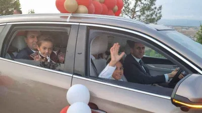 TOGG'lar sünnet çocukları için süslendi