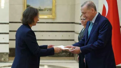 Cumhurbaşkanı Erdoğan, Fransa Büyükelçisi Dumont’u kabul etti