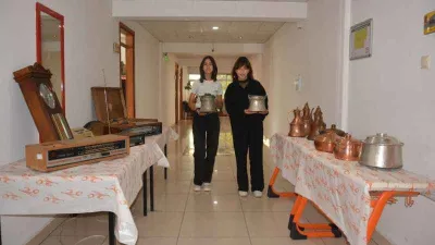 Ünye'de Cumhuriyet'in 100. yılına özel yüz yıllık eserlerin sergisi açıldı