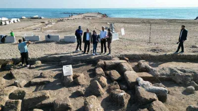 Soli Pompeipolis Antik Kenti'nde kazı çalışmaları devam ediyor