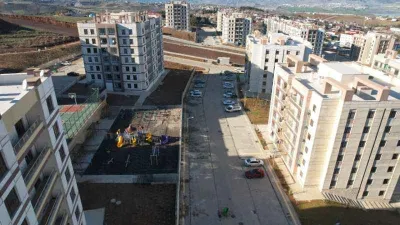 Toplu konutlar depremzedelere yuva oldu