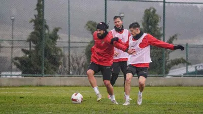 Gaziantep FK, Fenerbahçe maçı hazırlıklarına devam etti 