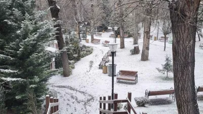 Ankara beyaza büründü