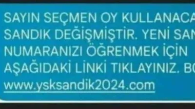 Dolandırıcıların 'seçim' tuzağı