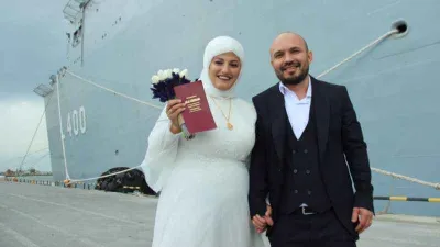 Dış çekim için TCG Anadolu'yu tercih ettiler