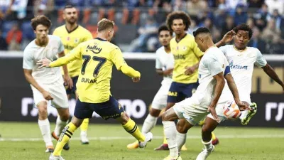 Fenerbahçe, Zenit'e penaltılarda kaybetti