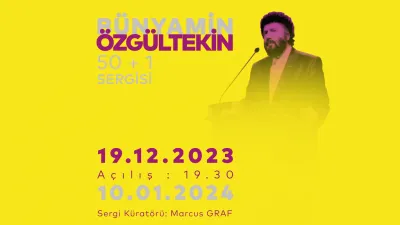 Bünyamin Özgültekin’in 50+1 Sergisi Beşiktaş'ta