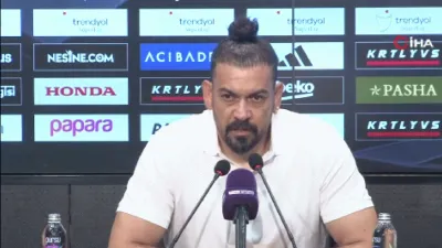 Servet Çetin: “Hakem bugün maçın önüne geçmiştir”