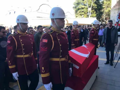 Jandarma KOM Daire Başkanı Tuğgeneral Akşit memleketinde son yolculuğuna uğurlandı