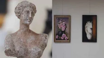 Reyhan Bozacı'nın Karma Sergisi 'Zemheride' açıldı