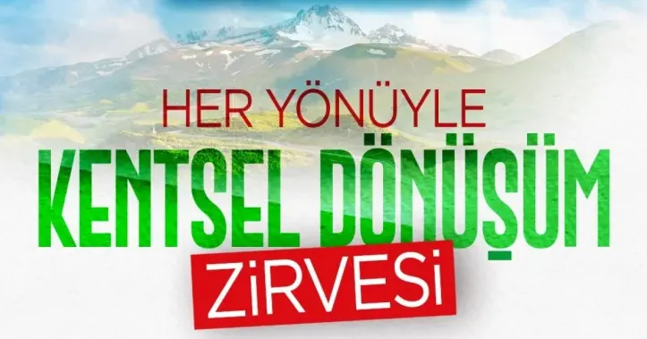 Her Yönüyle Kentsel Dönüşüm Zirvesi'nin 18’incisi  Kayseri’de düzenlendi